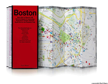 MAPPA BOSTON RED MAP Miglior Prezzo