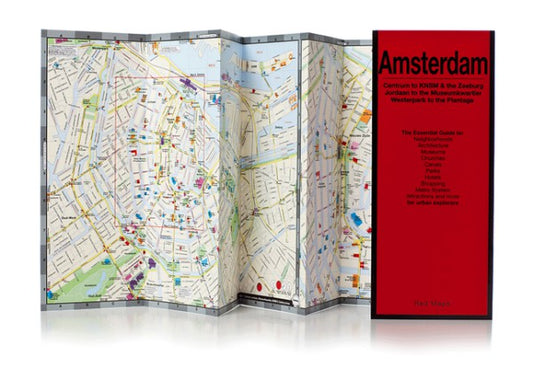 MAPPA AMSTERDAM RED MAP Miglior Prezzo