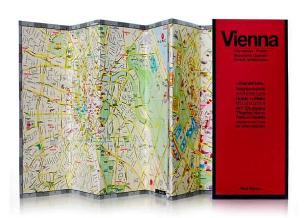 MAPPA VIENNA RED MAP Miglior Prezzo