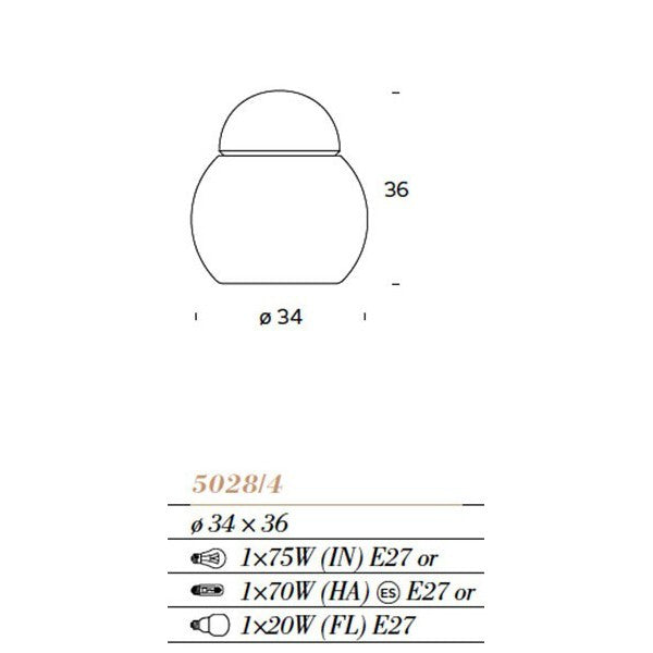 LAMPADA DARUMA FONTANA ARTE Miglior Prezzo