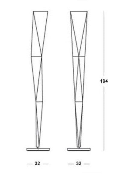 LAMPADA VERTIGO FONTANA ARTE Miglior Prezzo