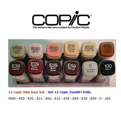 Copic Markers Set 12 Pennarelli Miglior Prezzo