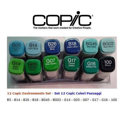 Copic Markers Set 12 Pennarelli Miglior Prezzo