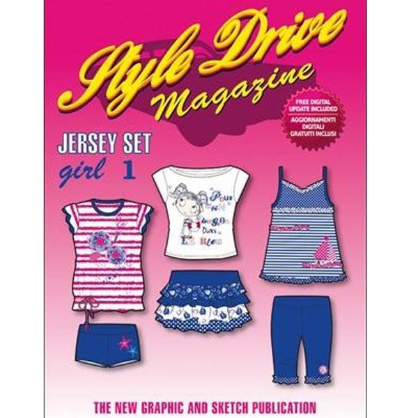 STYLE DRIVE MAGAZINE JERSEY SET 1 -GIRL Miglior Prezzo