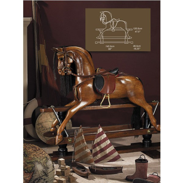 AUTHENTIC MODELS - CAVALLO A DONDOLO DRESSAGE Miglior Prezzo