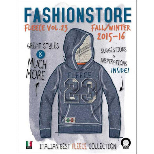 FASHIONSTORE - FLEECE BOY VOL. 23 A-W 15-16 INCL. DVD Miglior Prezzo