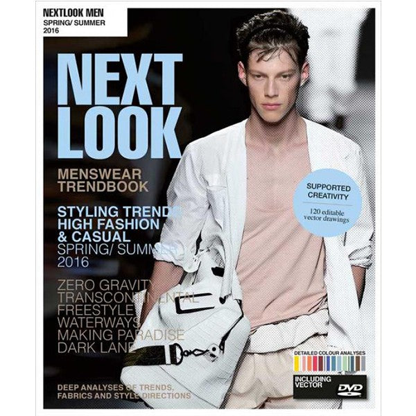 NEXT LOOK MENSWEAR S-S 2016 FASHION TRENDS STYLING INCL. DVD Miglior Prezzo