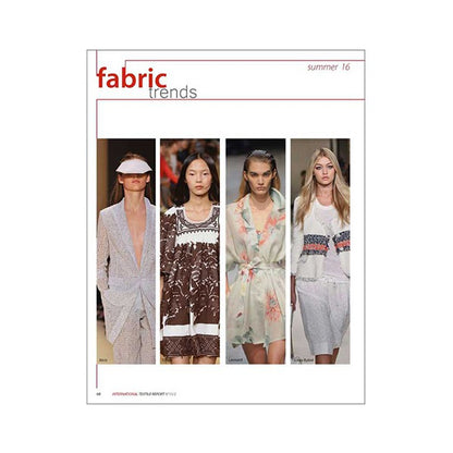 INTERNATIONAL TEXTILE REPORT SUMMER 2016 Miglior Prezzo