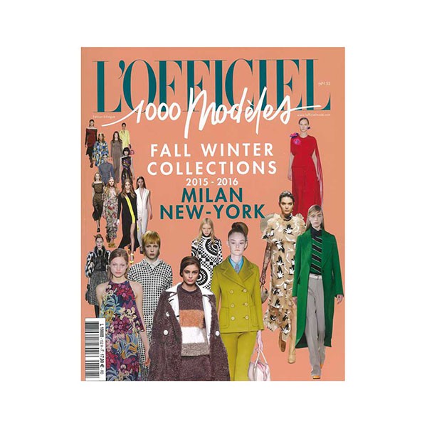 L'OFFICIEL 1000 MODELS 152 MILAN-NY A-W 2015-16 Miglior Prezzo