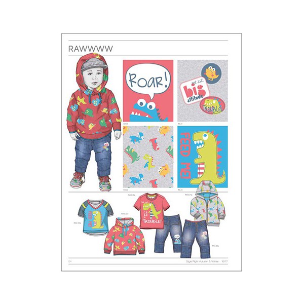 STYLE RIGHT BABY'S TREND BOOK A-W 2016-17 INCL. DVD Miglior Prezzo