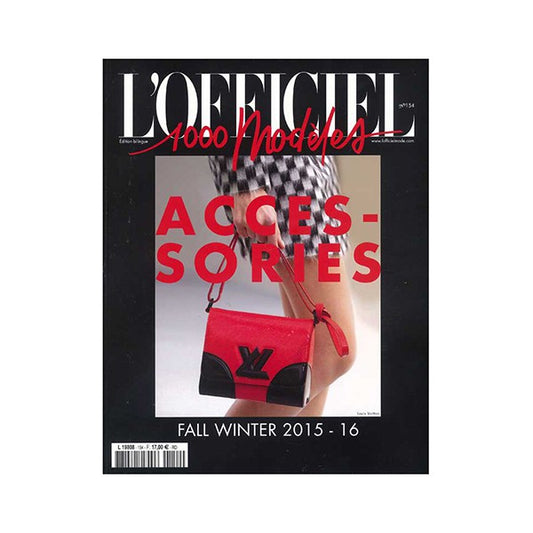 L'OFFICIEL 1000 MODELS 154 ACCESSORIES A-W 2015-16 Miglior Prezzo