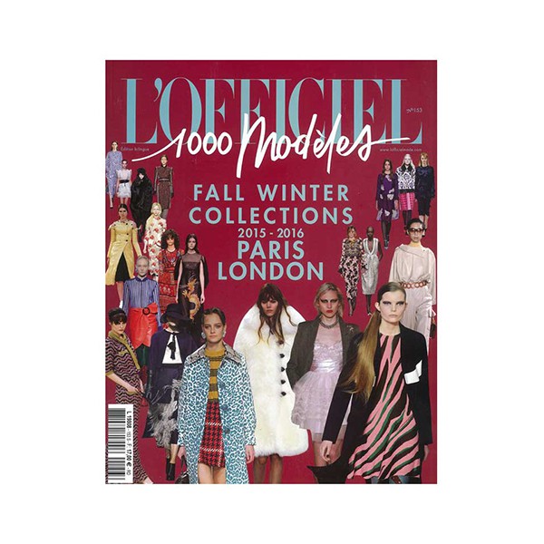 L'OFFICIEL 1000 MODELS 153 PARIS-LONDON A-W 2015-16 Miglior Prezzo