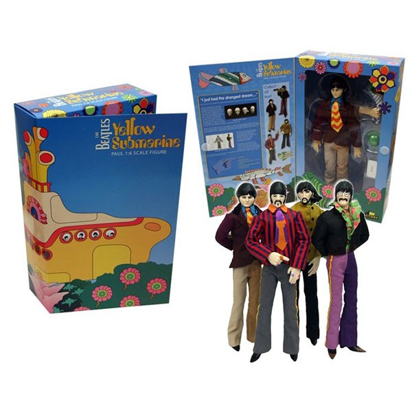 BEATLES YELLOW SUBMARINE 12" FIG SET (4) Miglior Prezzo