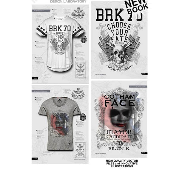 BRAIN – K TSHIRTS BOOK Volume 1 Miglior Prezzo