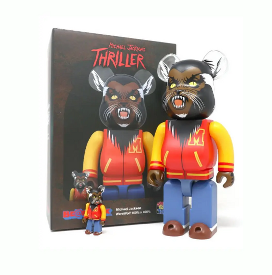 BEARBRICK MICHAEL JACKSON THRILLER WEREWOLF