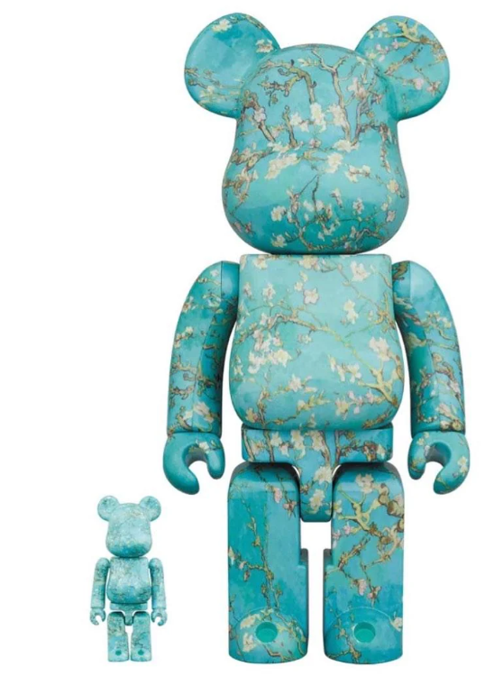 BEARBRICK VAN GOGH ALMOND BLOSSOMS 3