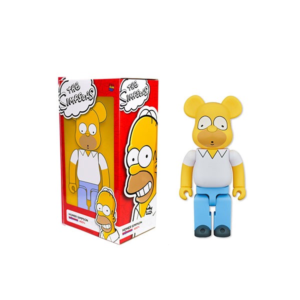 BEARBRICK 400% THE SIMPSONS HOMER SIMPSON Miglior Prezzo