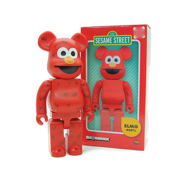 BEARBRICK 400% ELMO SESAME Miglior Prezzo