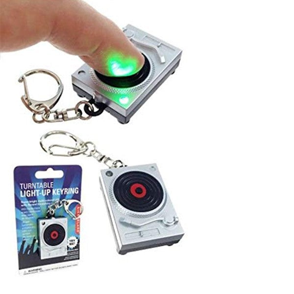 KIKKERLAND Turntable LED Keychain Miglior Prezzo