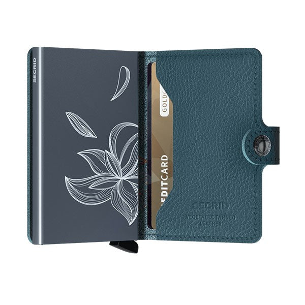 SECRID MINI WALLET MAGNOLIA PETROLIO Miglior Prezzo