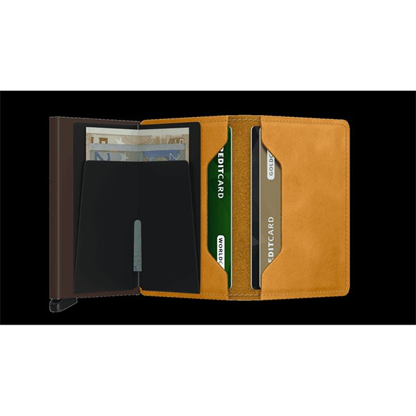 SECRID MINI WALLET vintage OCHRE Miglior Prezzo