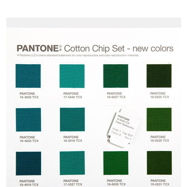 PANTONE COTTON CHIP SET SUPPLEMENT Miglior Prezzo