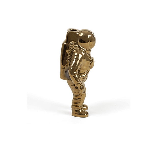 SELETTI COSMIC DINER STARMAN VASE GOLD Miglior Prezzo