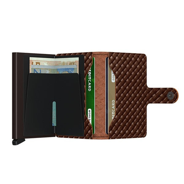 SECRID MINI WALLET BASKET BROWN Miglior Prezzo