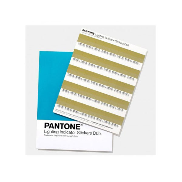 PANTONE LIGHTING INDICATOR STICKERS D65