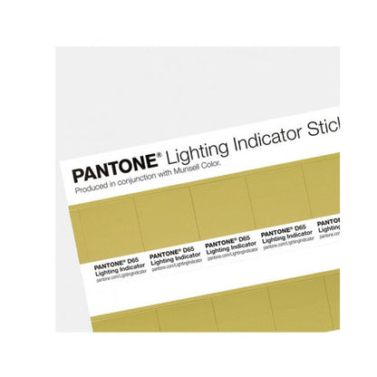 PANTONE LIGHTING INDICATOR STICKERS D65