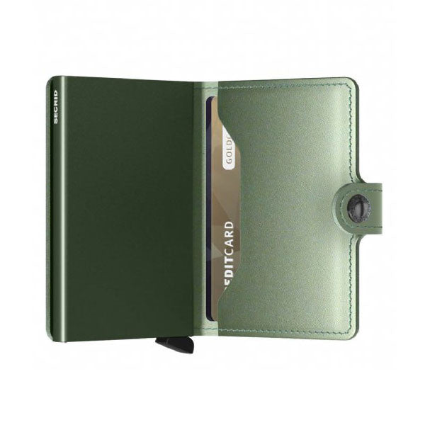 SECRID MINI WALLET Metallic Green