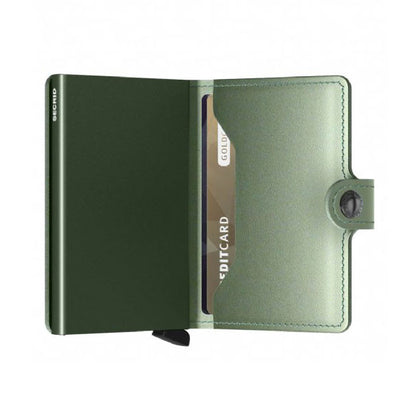 SECRID MINI WALLET Metallic Green