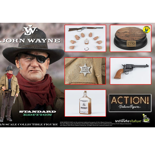 INFINITE STATUE JOHN WAYNE 1/6 ACTION FIGURE