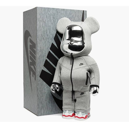 BEARBRICK 400% & 100%  NIKE TECH FLEECE N98