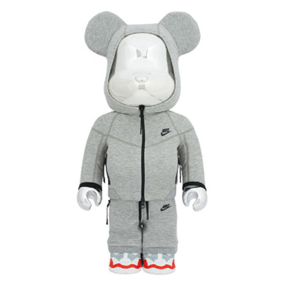 BEARBRICK 400% & 100%  NIKE TECH FLEECE N98