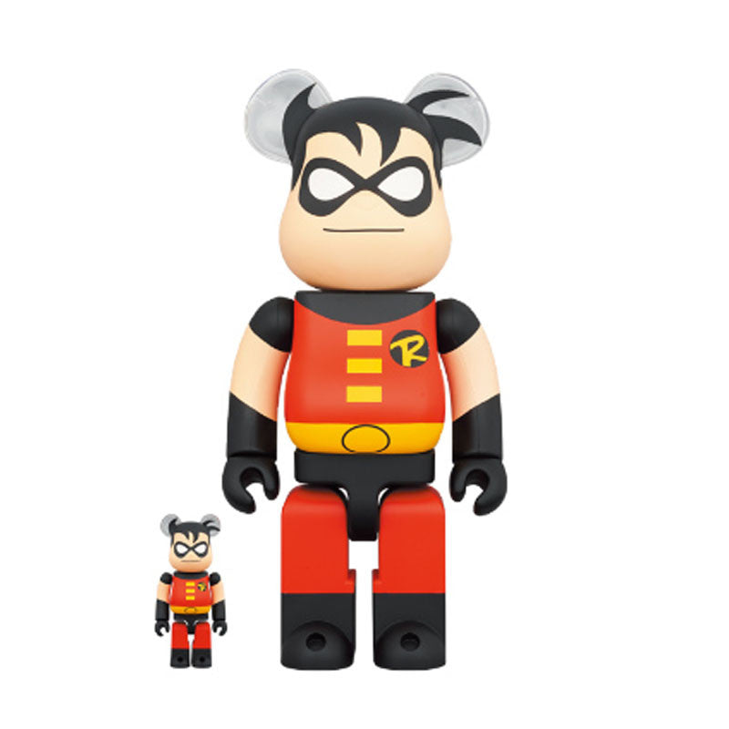 BEARBRICK 400% & 100% THE NEW BATMAN ADVENTURES ROBIN