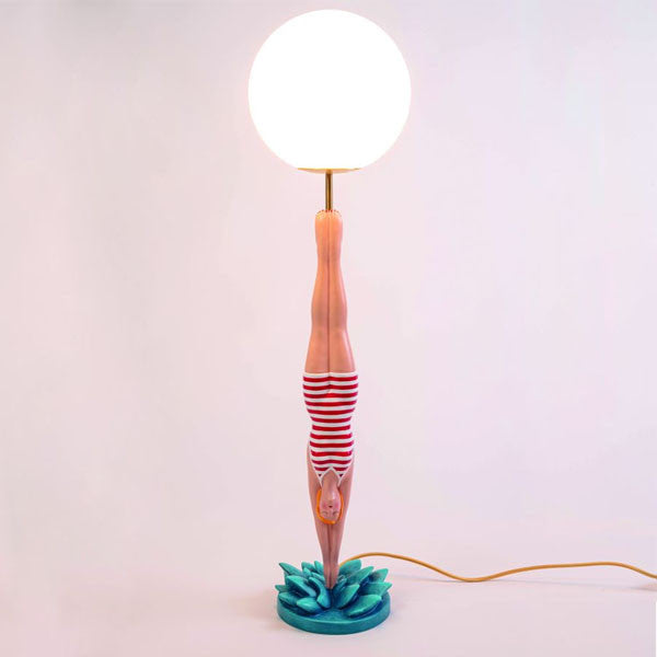 SELETTI Diver Lamp Red