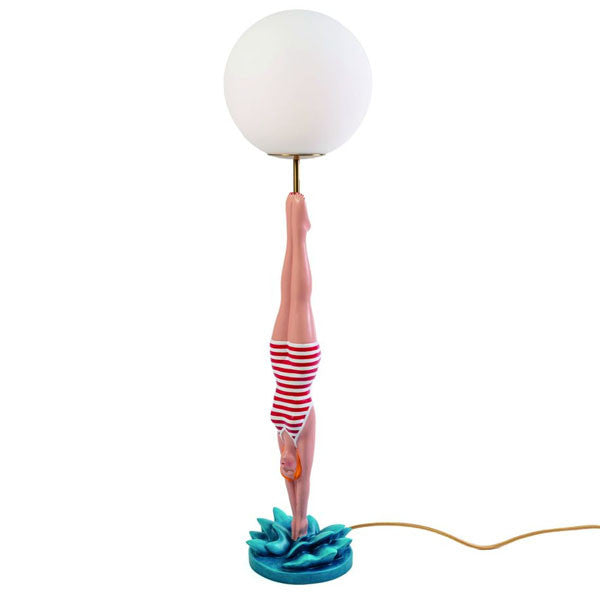 SELETTI Diver Lamp Red