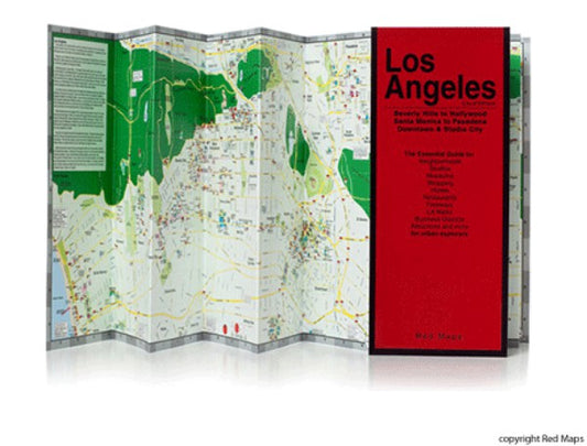 MAPPA LOS ANGELES RED MAP Miglior Prezzo