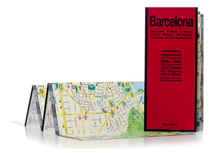 MAPPA BARCELLONA RED MAP Miglior Prezzo