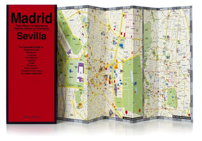 MAPPA MADRID / SIVIGLIA RED MAP Miglior Prezzo