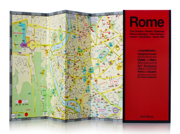 MAPPA ROMA RED MAP Miglior Prezzo