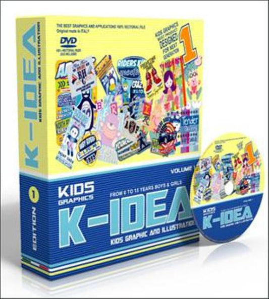 K-Idea Kids Graphic and Illustration Vol. 1 Miglior Prezzo