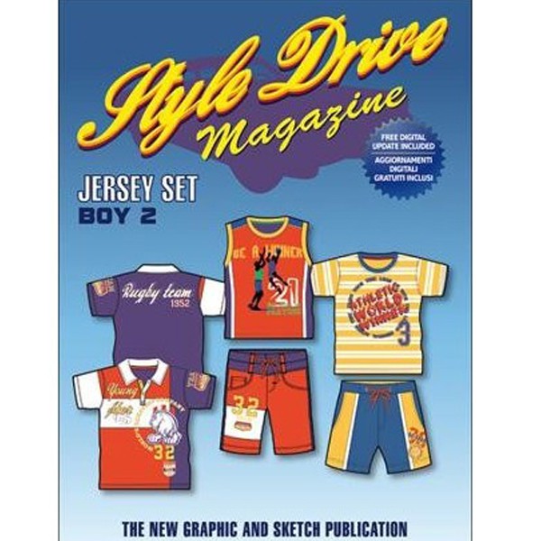 STYLE DRIVE MAGAZINE JERSEY SET 2 - BOY Miglior Prezzo