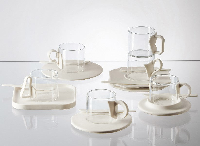 SELETTI ERA COLLECTION - SET 6 TAZZE DA CAFFE + PIATTINO Miglior Prezzo